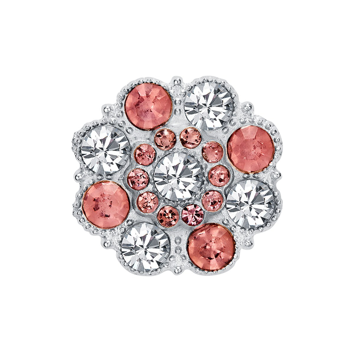 Arabesque Royale – cache-bouton de manchette Coup de Fleur