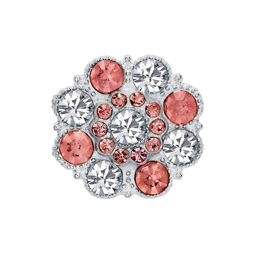 Arabesque Royale – cache-bouton de manchette Coup de Fleur
