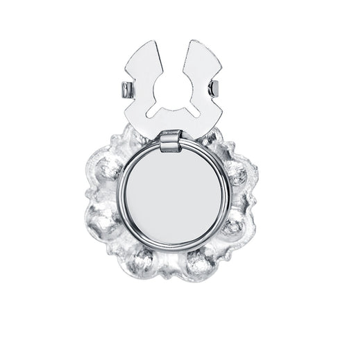 Arabesque Royale – cache-bouton de manchette Coup de Fleur