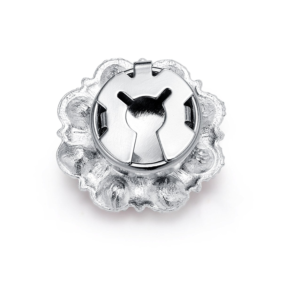 Arabesque Royale – cache-bouton de manchette Coup de Fleur