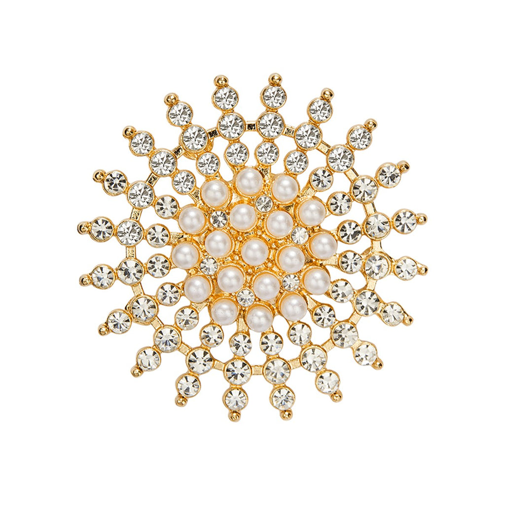 Étoile Dorée – cache-bouton de manchette Coup de Fleur