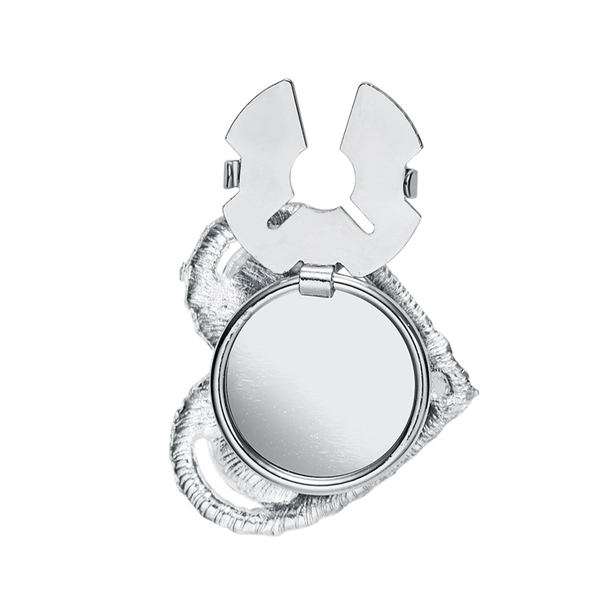 Cœur Saphir – cache-bouton de manchette Coup de Fleur